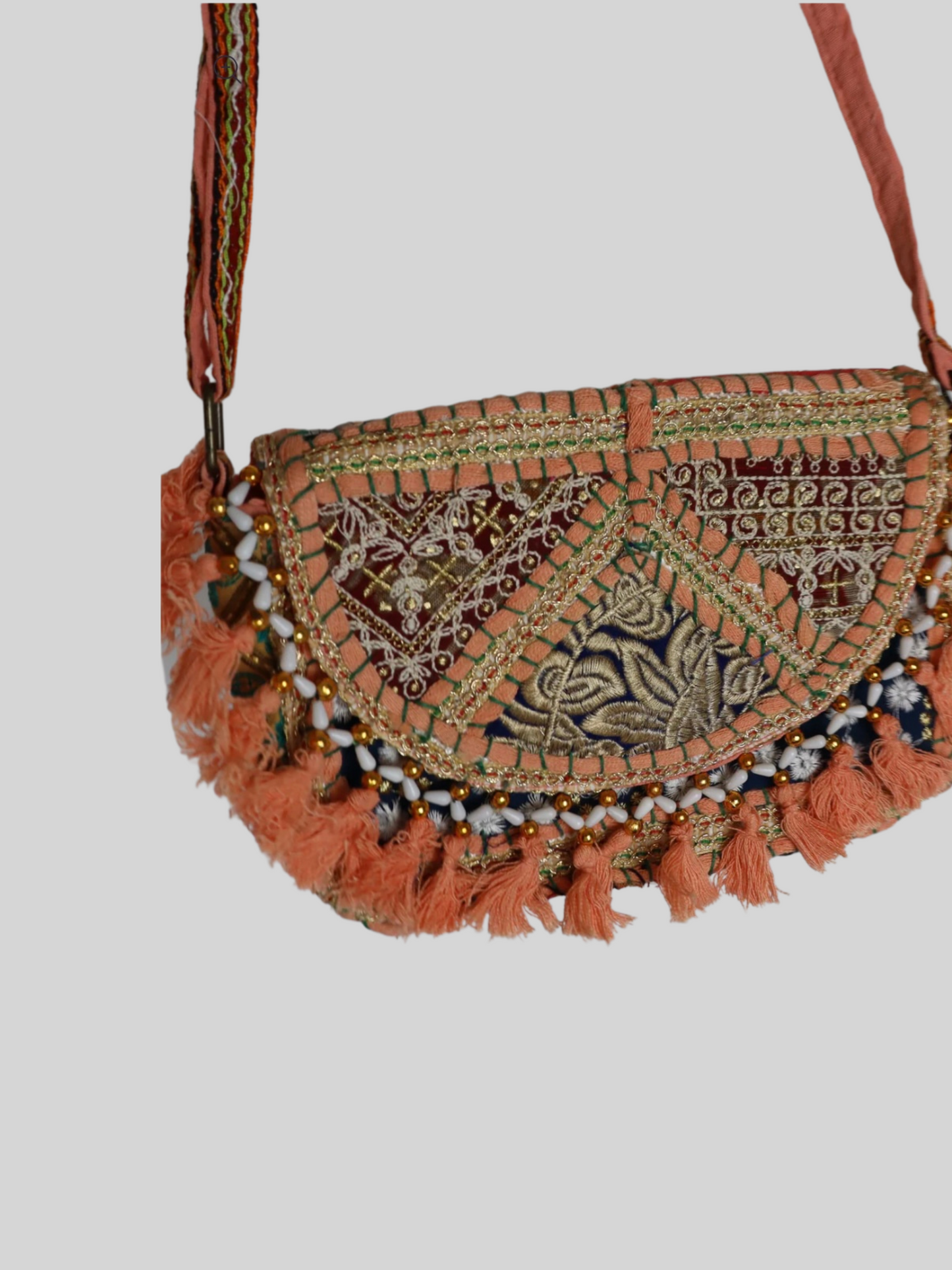 Little Ibiza bag salmon pink